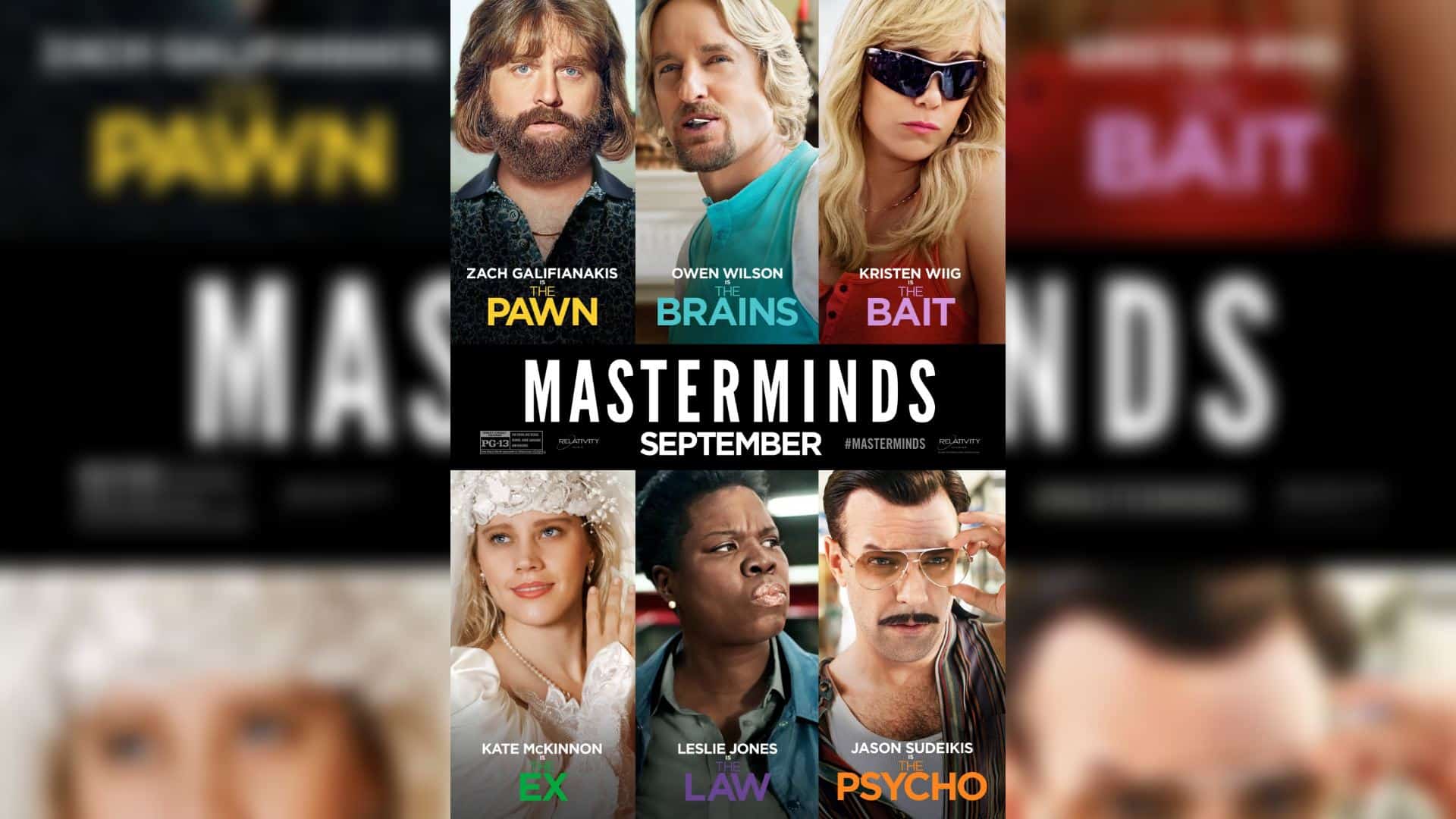 Masterminds (2016) Bluray Hindi Dubbed