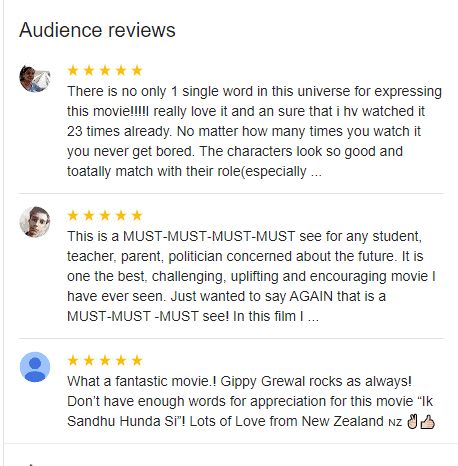 Review of Ik Sandhu Hunda Si Hindi Movie Download