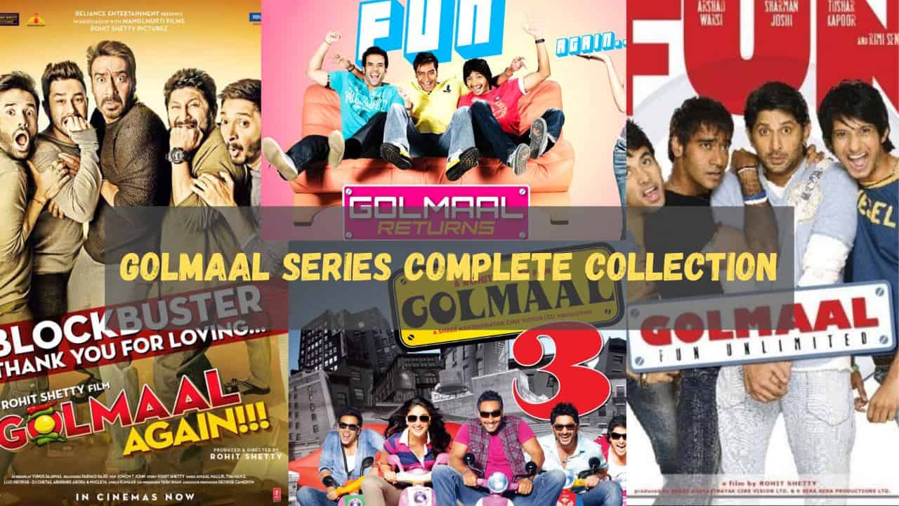 Golmaal Series Complete Collection Google Drive Download