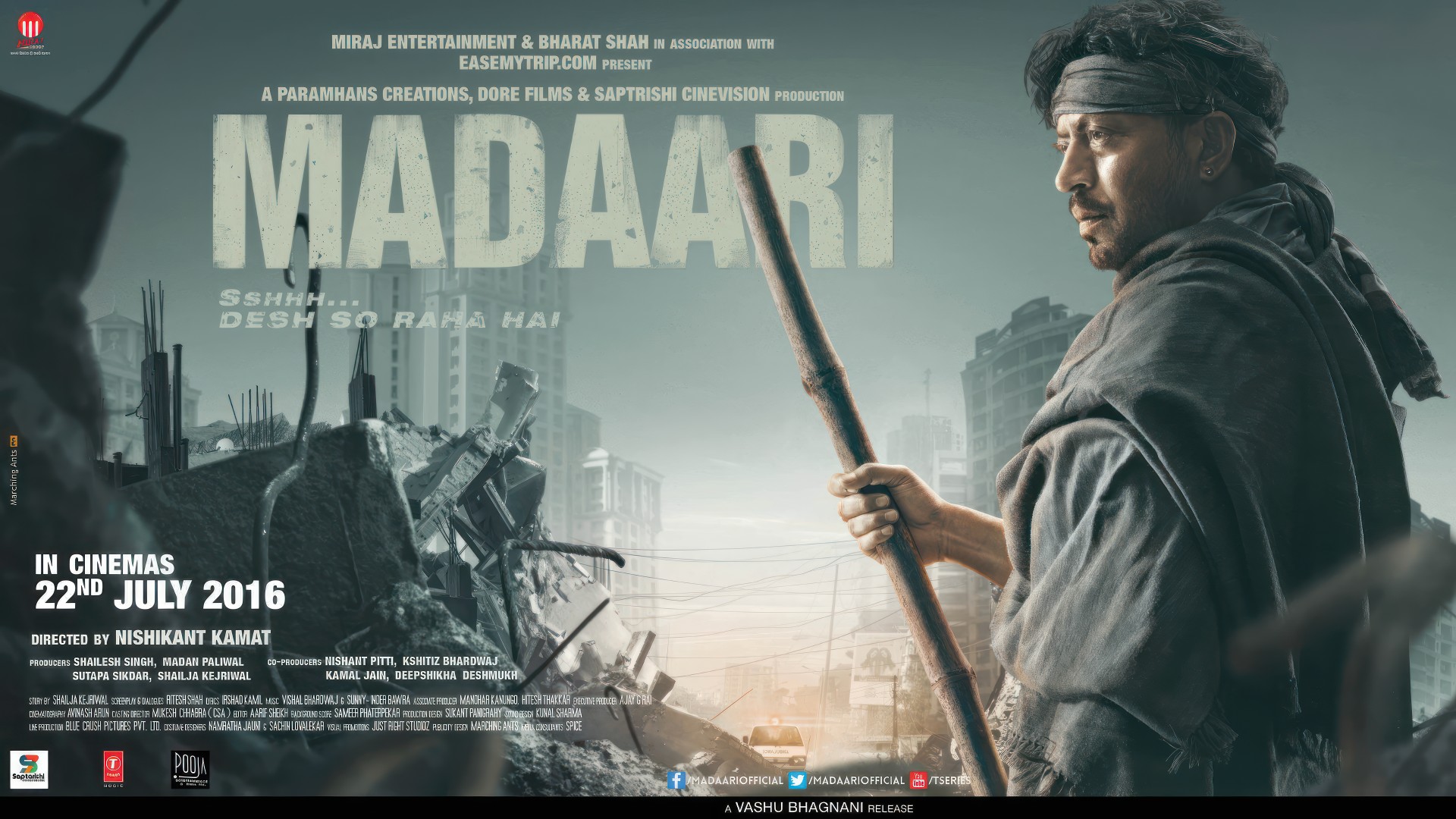 Madaari (2016) Google Drive Download